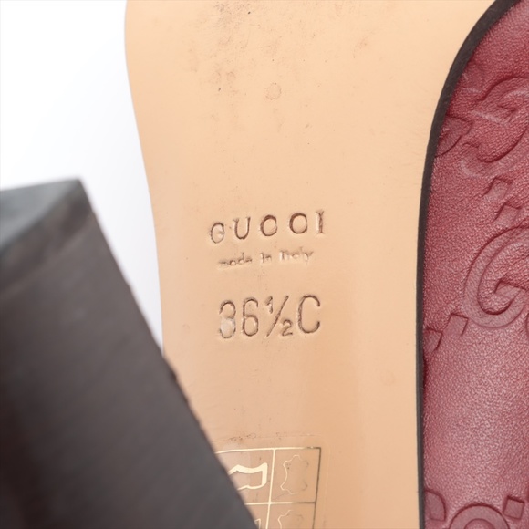 GUCCI Tassel Loafer Pumps Red Size 36.5 US - Picture 8 of 14